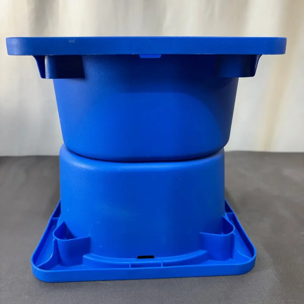 IKEA Trofast Boxes Bins Blue Lot of 2 X-Small 7 3/4